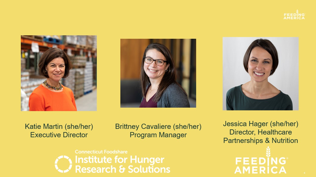 HER Nutrition Guidelines Series 2022-Session 1: Pathways to Implementing the Guidelines at Your Food Bank