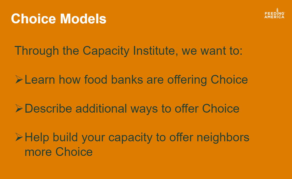 Choice Capacity Institute: Kick-Off
