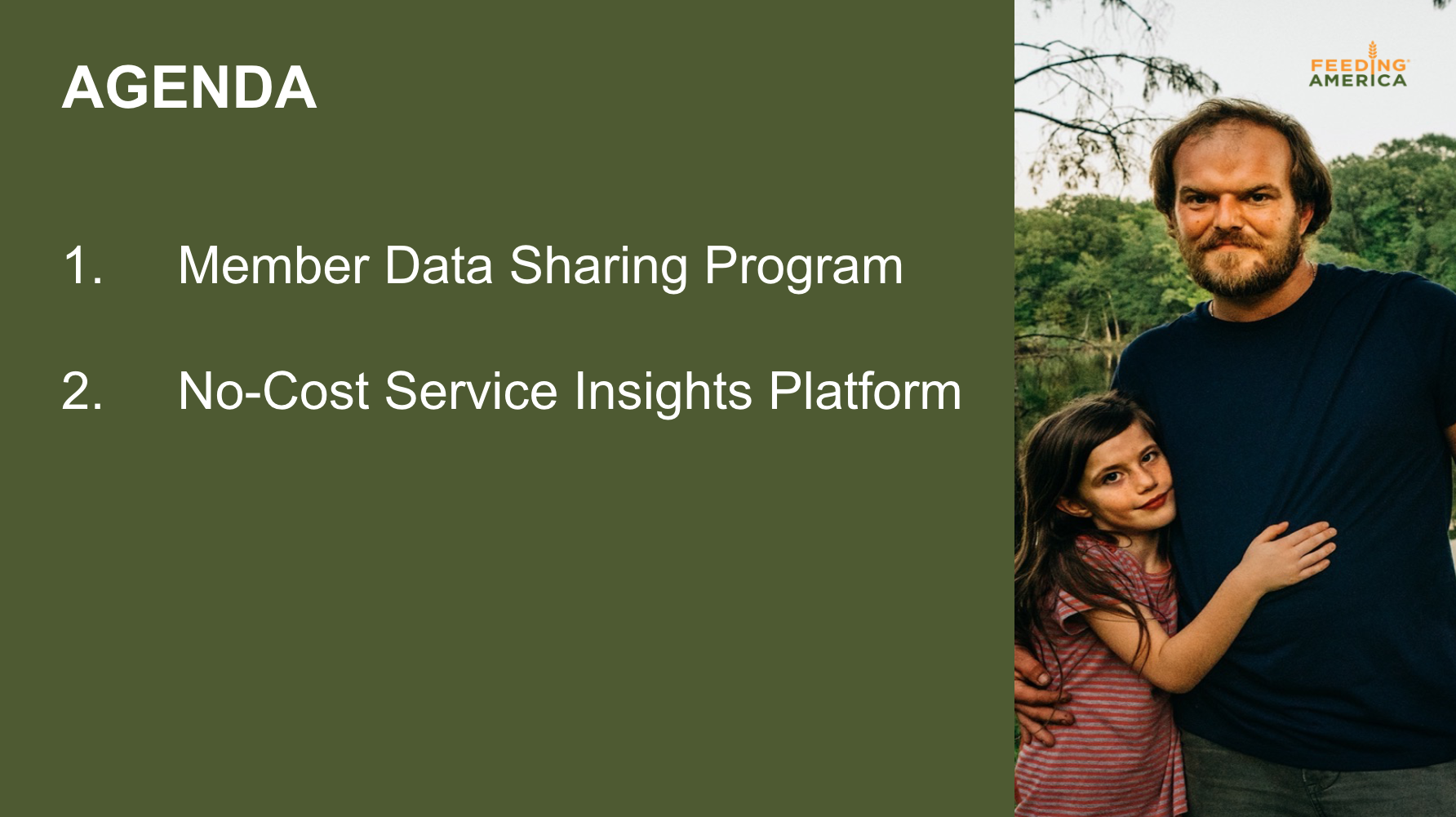 Research & Data: Member Data Sharing and Service Insights Platform