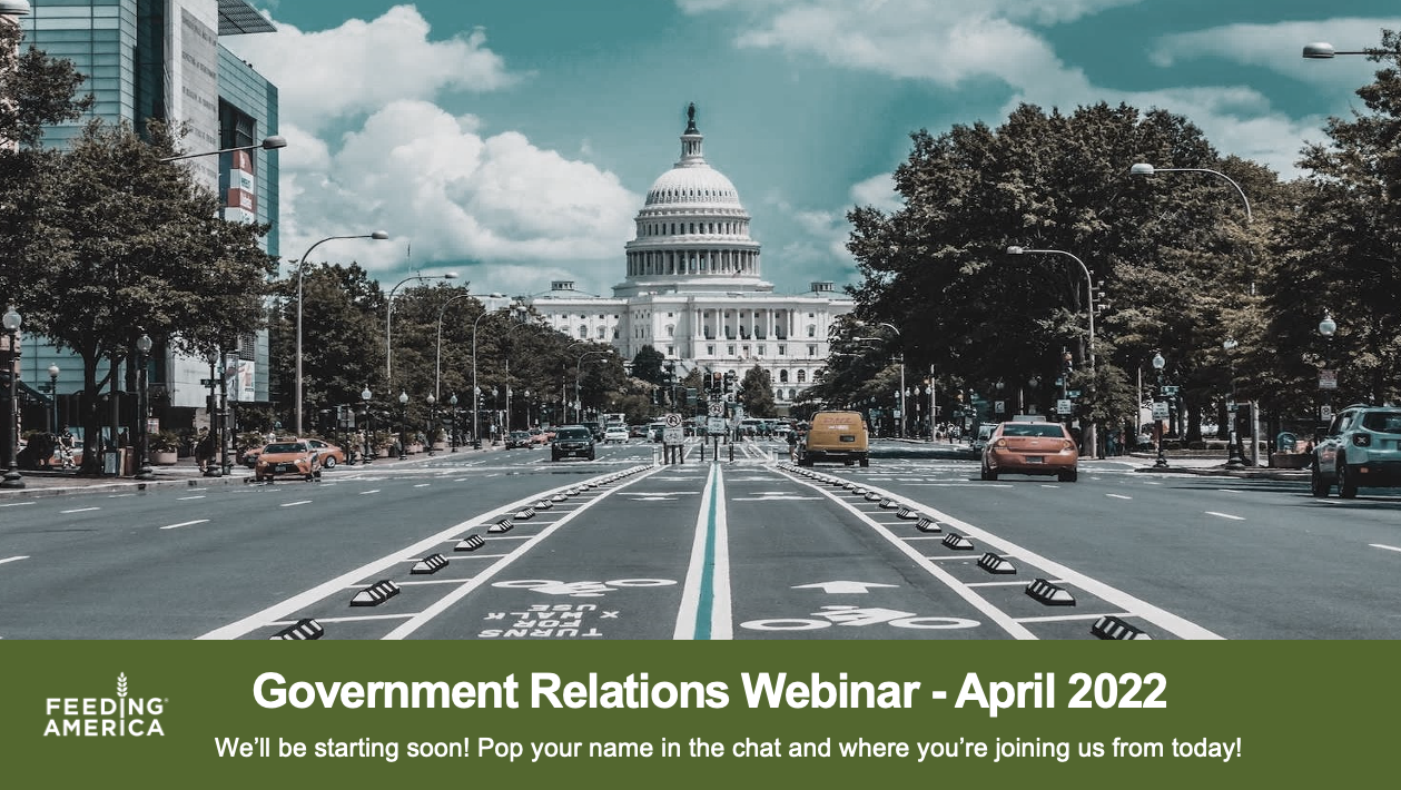 Government Relations Update: April 2022