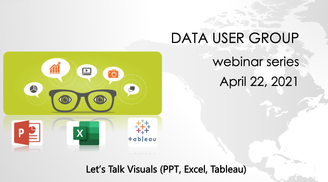 Data User Group: Lets Talk Visuals
