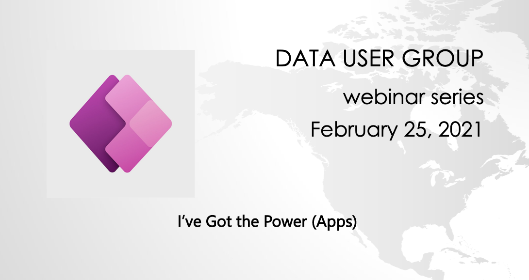Data User Group: Power Apps