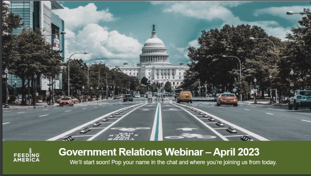 April 2023 Government Relations Webinar
