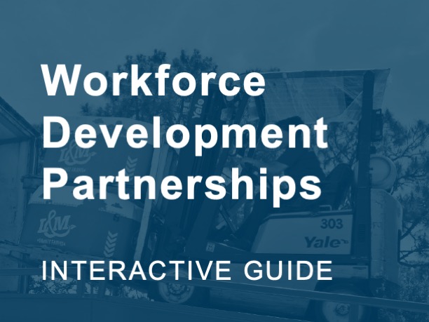 Workforce Development Partnerships Interactive Guide