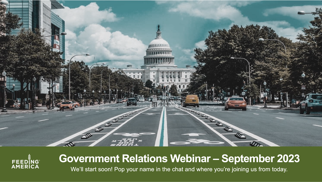 September 2023 Government Relations Webinar