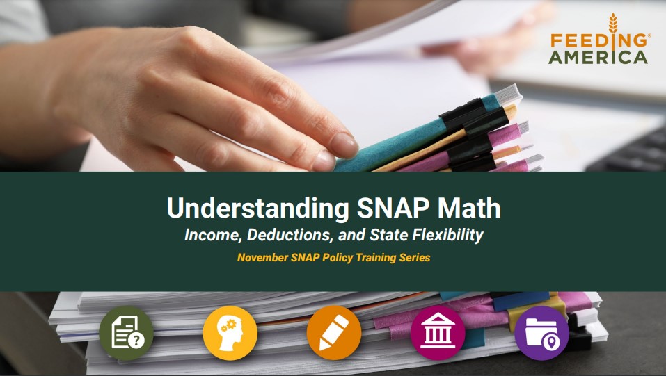 State SNAP Policy Training Series: Understanding SNAP Math